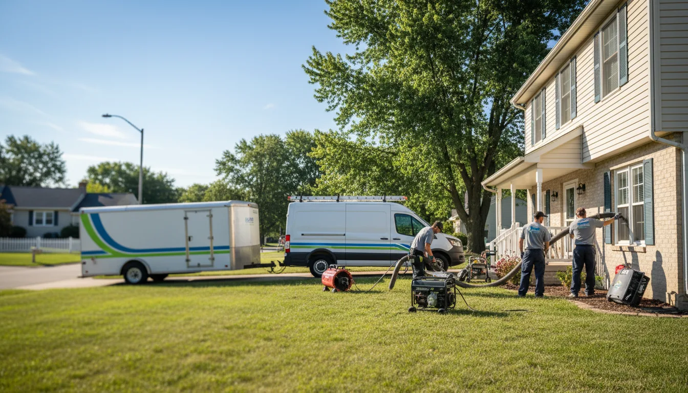 Flooded Basement Restoration And Cleanup With Repair in Pingree Grove, IL near me